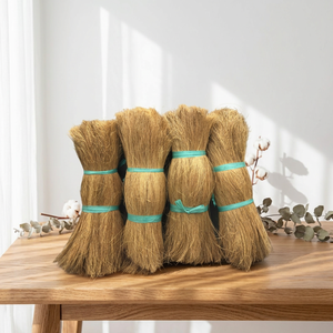 Lot de fibres naturelles de coco, déchets agricoles, matériau décoratif pour l'artisanat - Product Image 2