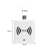 Frosted Shell UHF OTG Reader 860-960Mhz Tipo-C Interfaz Rfid Reader Lector de teléfono de mano con APK,SDK