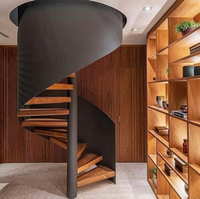 Prix des escaliers en colimaçon, escalier extérieur moderne en métal, escalier extérieur en fer forgé, design d'escalier
