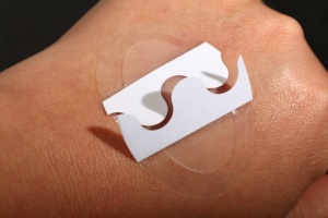 <strong>5</strong> Years Medical Skin Health Care Wound Care Dressings Sacral Scarum CMC <strong>Hydrocolloid</strong> Dressing Bordered - Product Image 2