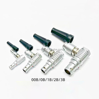 Connecteur circulaire autobloquant FPG (90 degrés) compatible EXPRO FHG FPG EGG ECG 00 0B 1B 2B 3B, protection IP68