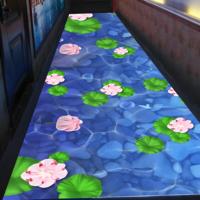 Portátil P3.91/P4.81/P6.25 Pantalla LED Azulejos 3D Pantalla LED para DJ Disco 3D Dance Floor Panel LED