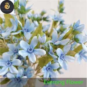 Flores artificiales de Grado Superior Evolvulus Nuttallianus Roem.et Schult. Flores Azules Decorativas Decoración Exterior E Interior - Product Image 6