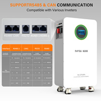 Stock UE Outre-mer DATOUBOSS 48V 314Ah 16KWH Batterie Lithium LiFePO4 avec BMS intelligent à équilibrage actif 210A pour énergie solaire domestique