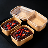 Conteneur à emporter durable et compostable pour les banquets de mariage et la restauration