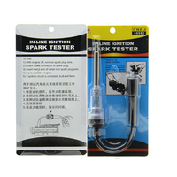 Testeur d'allumage de moteur de bougie d'allumage en ligne 6-12 volts outil de détecteur de Diagnostic d'armature de bobine de ramassage à toute épreuve pour les moteurs de voiture