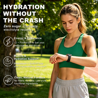 Poudre de boisson électrolytique à la pastèque pour une hydratation rapide, complément alimentaire pour le sport, l'entraînement, les voyages et la récupération