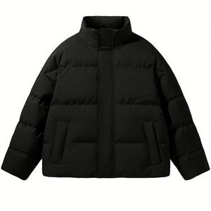 Veste d'hiver rembourrée en duvet pour <span class=keywords><strong>homme</strong></span>, personnalisée, en polyester, coupe-vent, pour la montagne, le camping, veste matelassée - Product Image 3