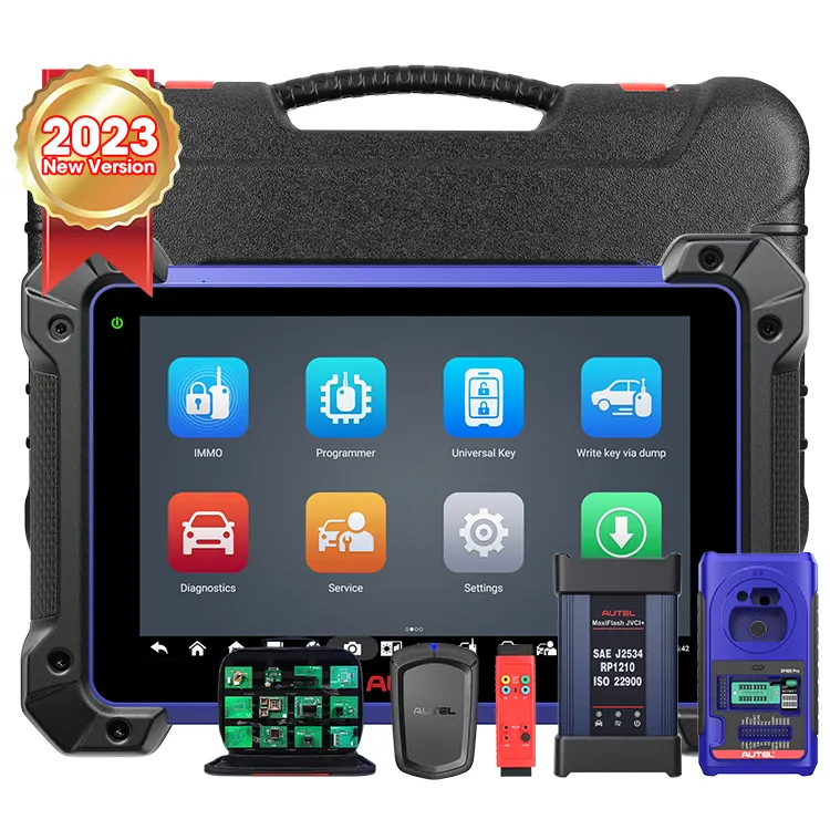 autel altar im608 ii key repair machine maker chips auto locksmith tools immobilizer vehicles scanner diagnostic tool for car