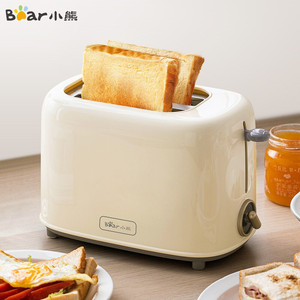 Bear <b>Toaster</b> DSL-C02K8 2-Slot Automatic Power Off Breakfast Maker Beige - Product Image 1