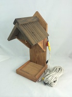 Mangeoire à oiseaux en bois FSC de nouvelle conception avec caméra (caméra NON incluse)