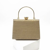 Nuevo Bolso de Noche Elegante para Mujer, Bolso de Mano Brillante, Estilo Europeo Americano, Bolso de Moda para Banquete, Bolso Cheongsam para Damas