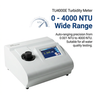 Turbidimètre de laboratoire de table TU4000E 4000 NTU avec calibration 8 points et stockage de données GLP pour la surveillance environnementale