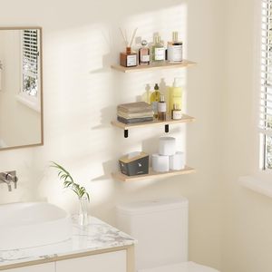 Étagères flottantes en bois de haute qualité en gros, supports pour étagères flottantes - Product Image 4