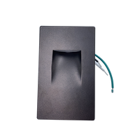 Luminaire encastré en aluminium pour jardin, extérieur, étanche, pour escalier, 3w, applique murale d'intérieur 12v 24v basse tension