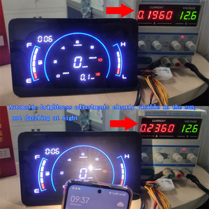 Nuevo Conjunto de Instrumentos Digitales LCD para Motocicleta, Carcasa Negra de 12V para Vento Ryder 150/CM150, Velocímetro, Tacómetro - Product Image 5
