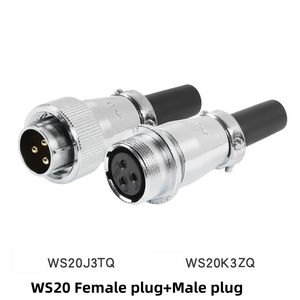 Conector de Aviación WS20, Enchufe y Conector Circular de 2/3/4/5/6/7/9/12 Pines, Tipo Acoplador Macho y Hembra para Equipos Industriales - Product Image 5