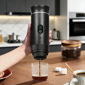 Machine à expresso portable semi-automatique avec écran LED, 20 bars, 3 en 1, cafetière électrique USB, réservoir d'eau de 150 ml, voyage, extérieur - Product Image 5