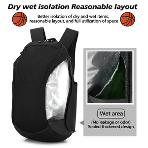 <span class=keywords><strong>Sac</strong></span> à dos avec logo personnalisé <span class=keywords><strong>Sac</strong></span> <span class=keywords><strong>de</strong></span> <span class=keywords><strong>sport</strong></span> pour hommes Football Basketball Gym <span class=keywords><strong>Sac</strong></span> d'entraînement Imperméable en cuir PU <span class=keywords><strong>Sac</strong></span> à dos <span class=keywords><strong>de</strong></span> voyage en plein air Randonnée - Product Image 3