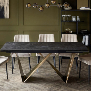 <span class=keywords><strong>Table</strong></span> à manger rectangulaire extensible moderne, minimaliste, robuste et durable, style nordique, pour <span class=keywords><strong>8</strong></span> <span class=keywords><strong>personnes</strong></span>, maison, <span class=keywords><strong>bar</strong></span>, cuisine - Product Image 3