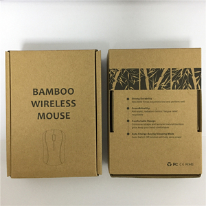 Original Fabrik Umweltfreundliche Kabellose Bambus-Maus Bambus-<span class=keywords><strong>Computermaus</strong></span> Optische Maus - Product Image 5