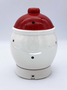 Pengharum Ruangan Natal Keramik Humidifier Desain Manusia Salju Nebulizer Ultrasonik Meja 7 Warna LED Garansi 1 Tahun untuk Rumah Tangga - Product Image 3