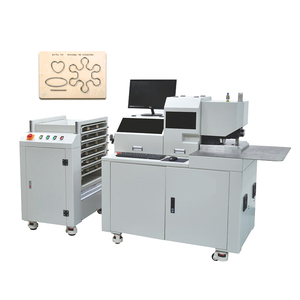 Machine automatique de pliage de lames en acier au carbone avec PLC et moteur pour la fabrication de matrices laser - Product Image 1