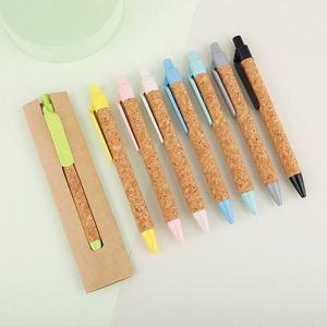 Promotional Customized Logo <b>Color</b> Wheat Straw <b>Pen</b> <b>Pens</b> Recyclable Eco Friendly - Product Image 5