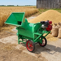 Batteuse multifonctionnelle pour riz, blé, soja, colza, millet – Machine agricole de décorticage des céréales