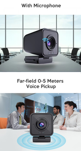 MW832T 2.4G Wireless Webcam 1080P 30fps With USB 20-50m Range Built-<b>in</b> 73. FOV <b>Plug</b> & <b>Play</b> for PC/Laptop/Meeting 2.4G Wireless W - Product Image 4