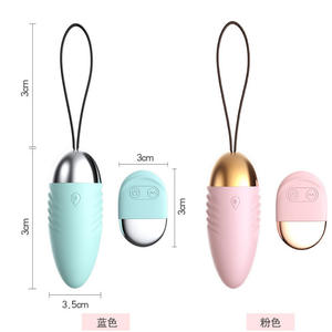 Silikon elektrikli g-spot şarj edilebilir atlama yumurta kadın vibratör seks oyuncakları tıbbi silikon su geçirmez kablosuz seksi titreşim yumurta - Product Image 4