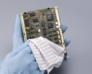 ESD Polyester wipers ESD Wipes chống tĩnh điện phòng sạch gạt nước chống tĩnh điện gạt nước cho sản xuất công nghiệp - Product Image 1