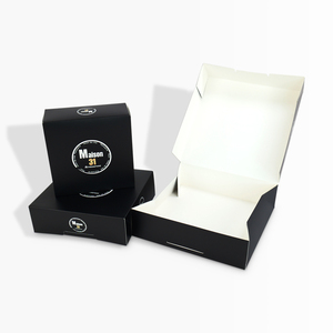 Cajas al por Mayor para Mini Donuts, Cajas de Embalaje para Llevar Comida Negras Personalizadas con su Propio Logotipo - Product Image 6