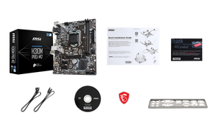 Carte mère de bureau MSI <span class=keywords><strong>H310M</strong></span> <span class=keywords><strong>PRO</strong></span>-M2, mémoire DDR4, prend en charge les processeurs de 5e génération, double canal de mémoire, disque dur SATA - Product Image 6