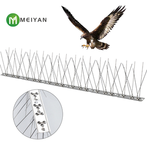 Pointes répulsives pour oiseaux en acier inoxydable pour pigeons <span class=keywords><strong>Anti</strong></span>-pigeons Panneaux solaires Pointes pour oiseaux - Product Image 5