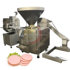 high capacity sausage clipping making machine/ sausage stuffing clipping machine/ sausage clipper for sale