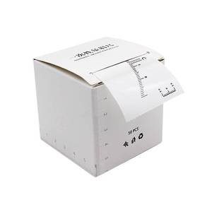 Pegatina de regla de cejas para Microblading, plantilla de medida adhesiva desechable para tatuajes, herramientas de maquillaje para cejas (50 Uds. De paquete) - Product Image 1