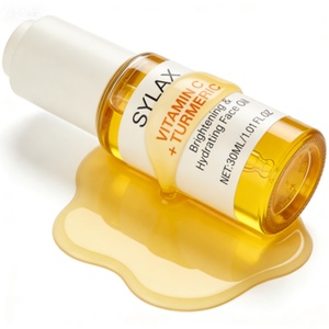 <span class=keywords><strong>Aceite</strong></span> Facial Hidratante con Vitamina C, Cúrcuma y Escualano Vegetal, Blanqueador, Antienvejecimiento, Nutritivo, para el Cuidado de la Piel, Vitalidad Radiante, para Mujeres y Hombres, 1 Fl - Product Image 4