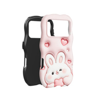 Coque de téléphone 3D à sublimation TuoLi, nouveau design, 2 en 1, vierge, enduite, coque de protection pour machine de transfert thermique