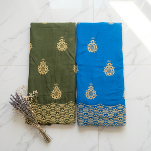 Toub Sudani Bordado en Algodón de Alta Calidad |   Tela Ecológica Antibacteriana para Ropa de Boda |   Diseño Personalizado - Product Image 4