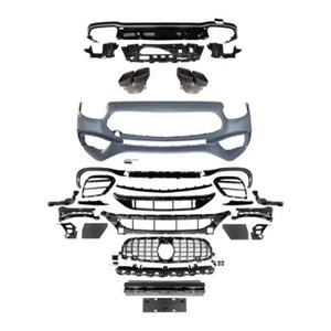 Kit de pare-chocs arrière avant Performance noir brillant SPM pour accessoires de kit carrosserie Mercedes benz classe E w213 <span class=keywords><strong>2018</strong></span> 2019 2020 2021 2022 - Product Image 1