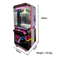 Machine de jeu à monnayeur pour poupées à attraper, mini-jeu porteuse de prix, Lucky 40 Clips