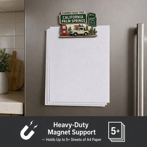 Imán de Refrigerador 3D en Relieve de Aluminio con Diseño de Palm Springs, California, Recuerdo de la Ruta 66, 2x3 Pulgadas, para Decoración de Cocina, Bar, <span class=keywords><strong>Hogar</strong></span>, Regalo - Product Image 3
