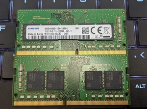 Mémoire pour ordinateur portable DDR4-2666 8 Go/16 Go/32 Go SO-DIMM Modèle M471A4G43AB1-CWE - Product Image 4