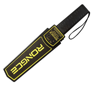 Yeni Taşınabilir El Tipi Plastik <span class=keywords><strong>Metal</strong></span> Dedektörü 9V Standart Pil 40+ Saat Çalışma Süresi Muayene Odası Havaalanı İstasyonu Güvenliği - Product Image 1