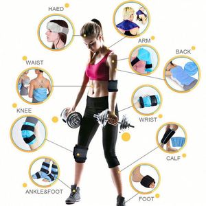 Genouillères de compression réutilisables et flexibles pour le soulagement de la douleur, idéales pour les voyages - Product Image 5
