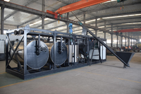 Centrale à bitume modifié SBS automatique SINOTO STMB-10 à commande PLC, haute efficacité 8-10t/h pour la construction routière