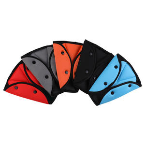 Ceintures de sécurité pour enfants en voiture, triangle, ajusteur de ceinture de sécurité pour siège d'enfant, anti-étranglement, produits automobiles - Product Image 2