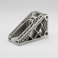 Layanan Pemodelan 3D Kustom Paduan Aluminium Titanium Prototipe Otomotif Pencetakan 3D SLM Model 3D Prototipe Cepat