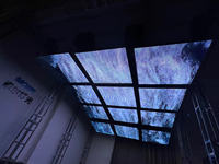 Moer Kinetic Led Video Wall Lifting Screen P2.5 Dmx Led Screen Lift Led Panel Dynamic Screen